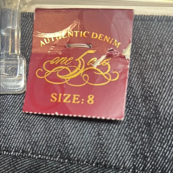 Blue Bermuda Denim Shorts Tailored Knee-Length SIZE 8 by One 5 One - Picture 4 of 13